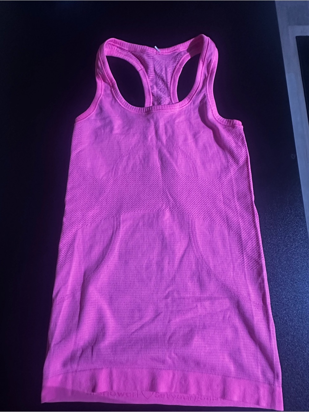 lululemon athletica Women's Pink Racerback Tank Top
